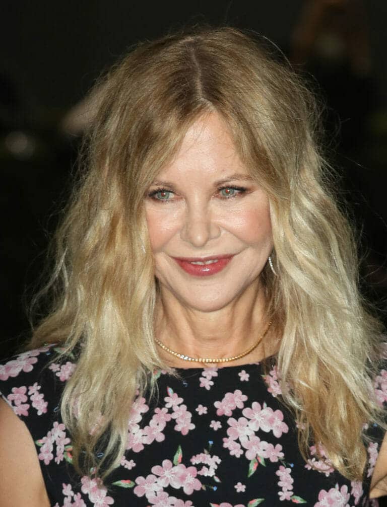 Meg Ryan sur un plateau de tournage