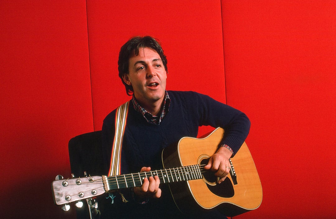 Paul McCartney à différentes époques