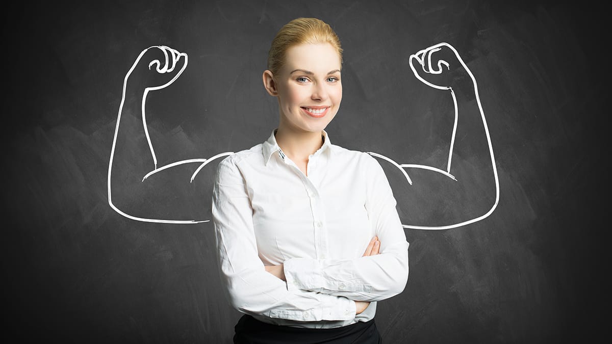 Portrait d'une entrepreneure inspirante