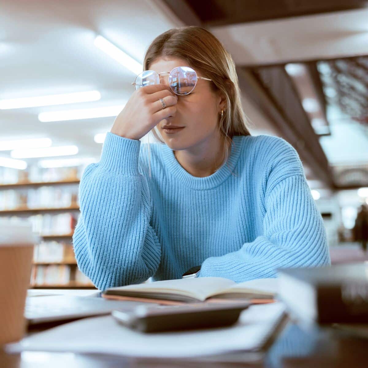 Personne stressée