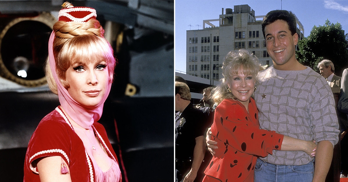 Barbara Eden et son fils