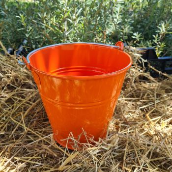 Seau rouge corail de 3,5 litres