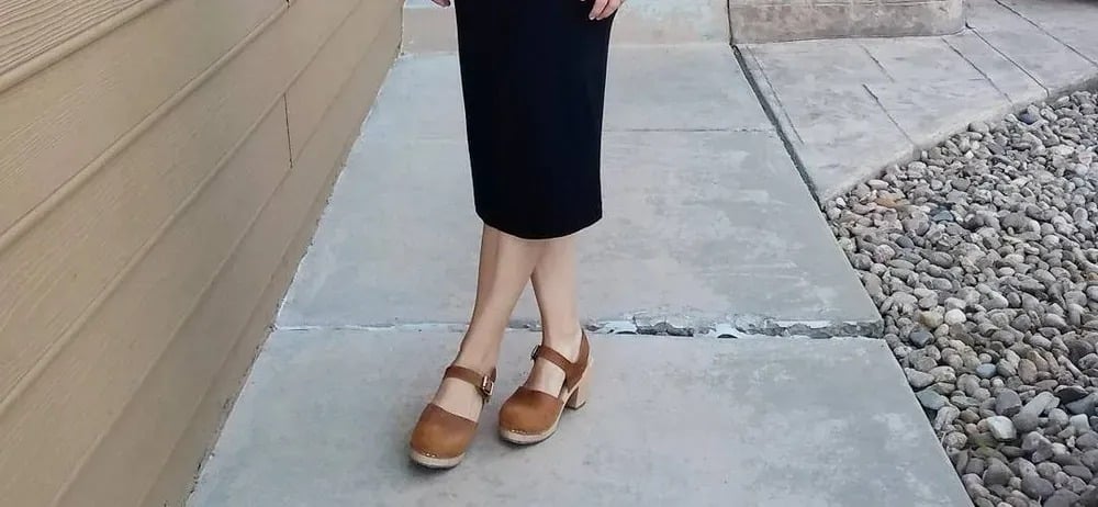 Collection de chaussures plates et simples