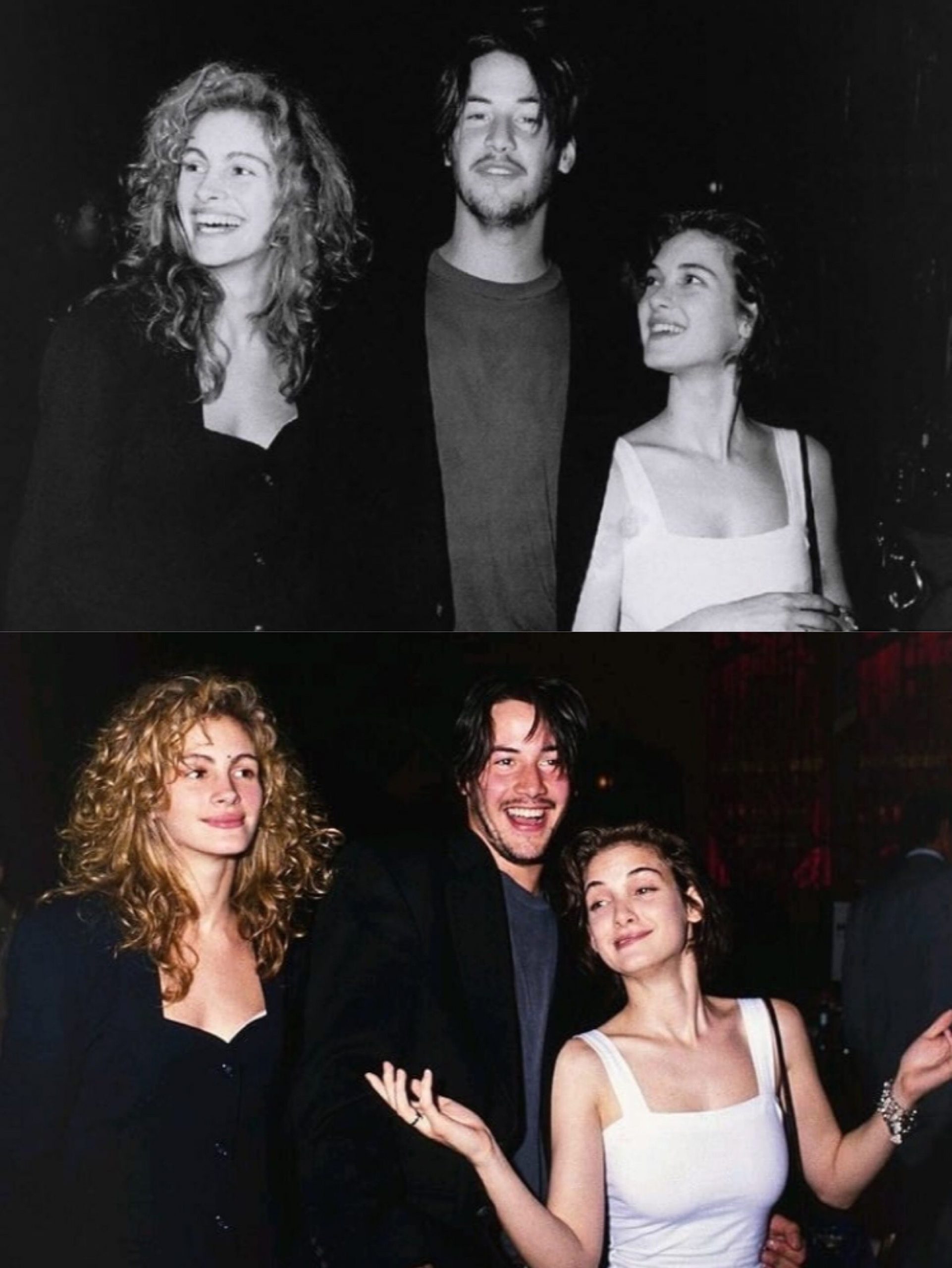 Portrait de Winona Ryder &agrave; la fin des ann&eacute;es 80