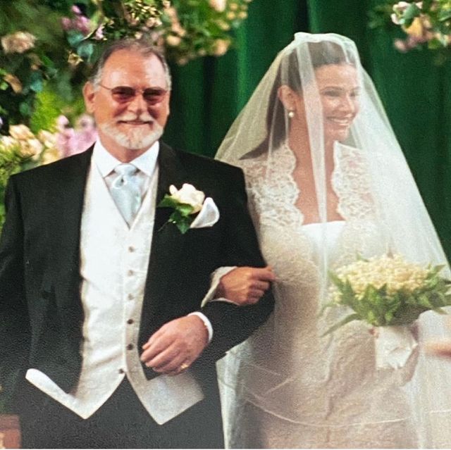 Photo du mariage de Pierce Brosnan et Keely Shaye Smith en Irlande