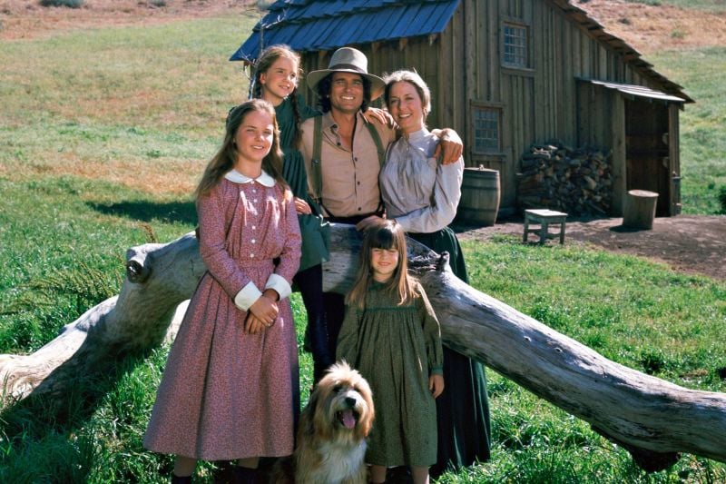 Scène de La Petite Maison dans la prairie avec Melissa Gilbert