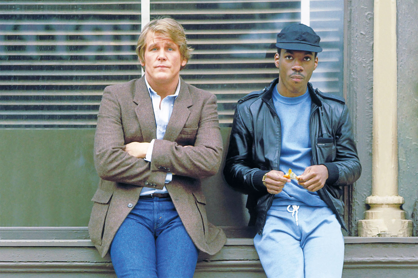 Nick Nolte et Eddie Murphy dans une sc&egrave;ne de film