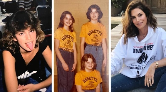 Cindy Crawford enfant