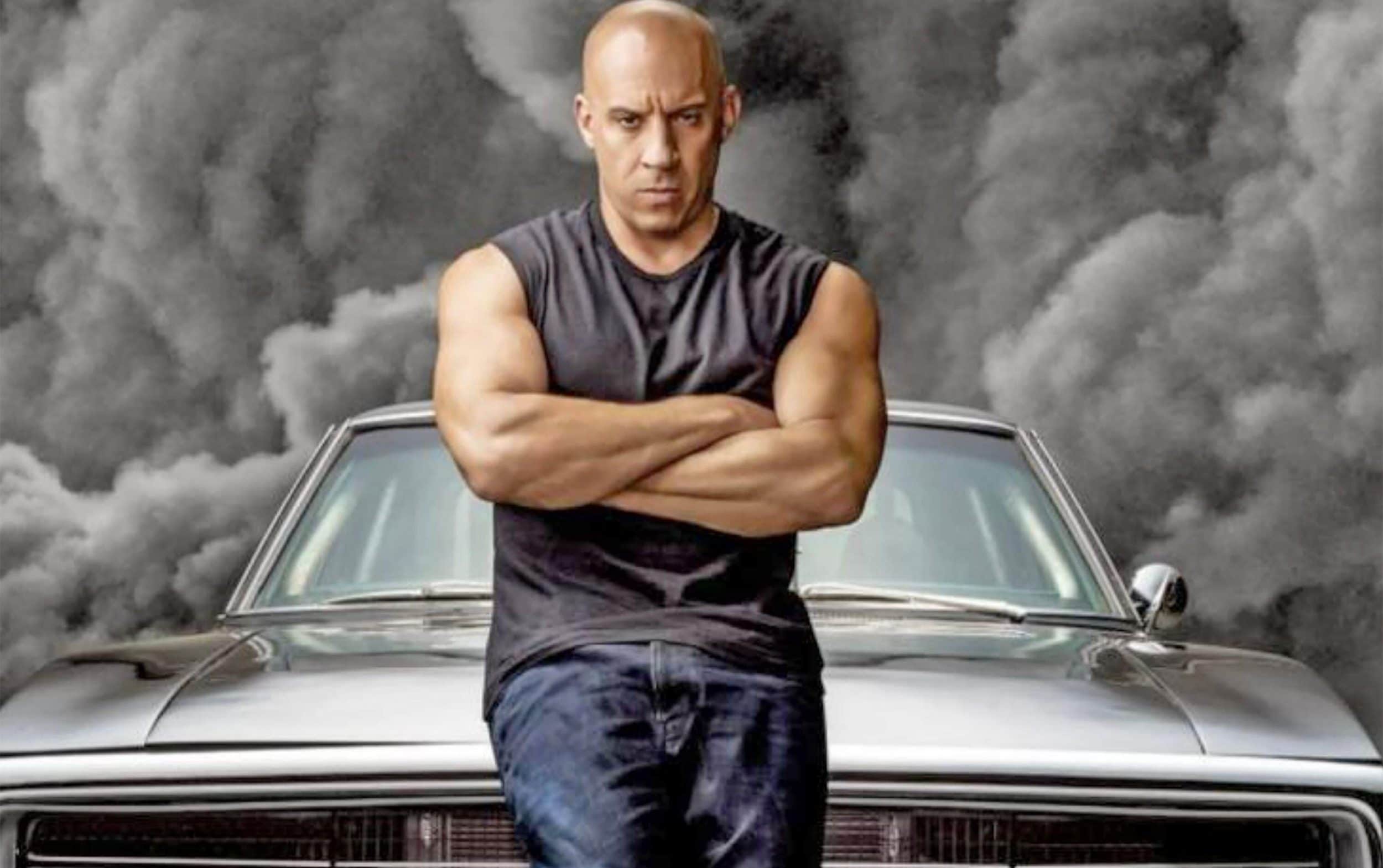 Vin Diesel sur le tournage d'un film de la saga Fast & Furious