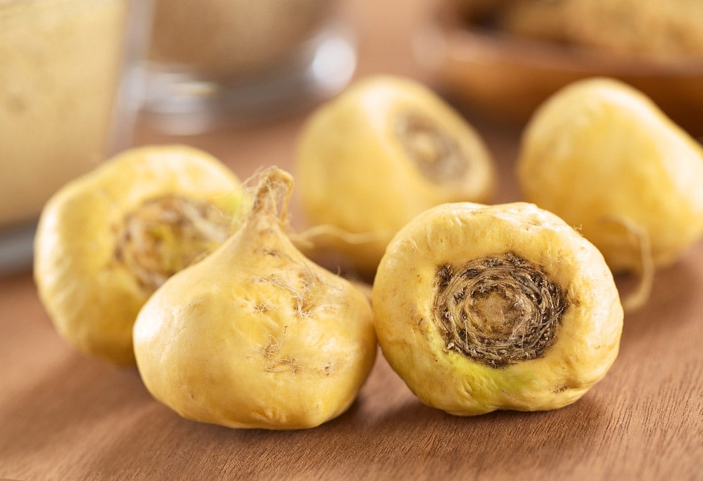 Racine de maca péruvienne