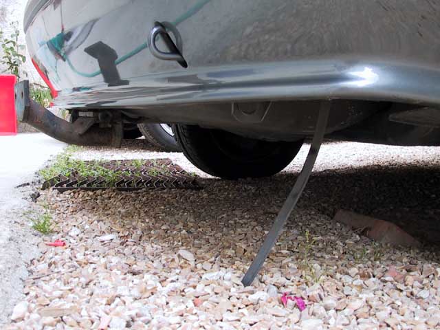 Voiture ancienne avec accessoire