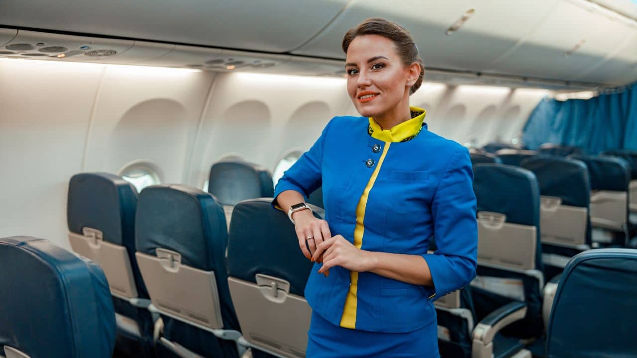 Passagers en avion
