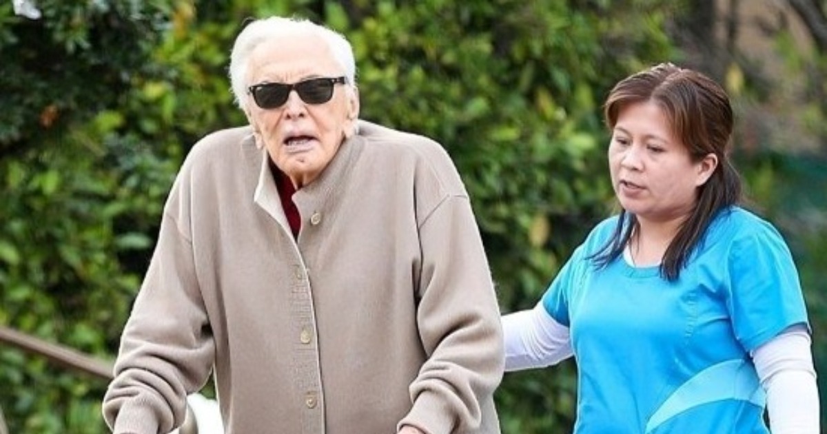 Portrait de Kirk Douglas jeune